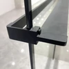 Imagina 4/8 - Rochelle || Black Suport pentru prosop și săpun 140 cm