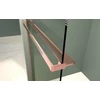 Imagina 5/7 - Rochelle Rose Gold Suport pentru prosop și săpun 80 cm