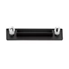 Imagina 3/6 - Set c|| capac preaplin și scurgere din oțel pentru cadă freestanding, black