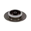 Imagina 5/6 - Set c|| capac preaplin și scurgere din oțel pentru cadă freestanding, gun grey