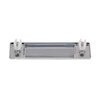 Imagina 3/6 - Set c|| capac preaplin și scurgere din oțel pentru cadă freestanding, silver