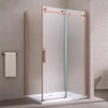 Imagina 1/4 - Milano || Duo Rose Gold Cabină de duș 80x120, 195cm, 8mm