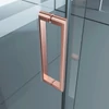 Imagina 3/4 - Milano || Duo Rose Gold Cabină de duș 80x120, 195cm, 8mm
