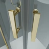 Imagina 3/7 - Murcia || Gold Cabină De Duș Semirotundă 80x80, 190cm, 6mm NANO