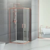 Imagina 1/7 - Motril Rose Gold Cabină de duș 80x80, 190cm, 6mm NANO