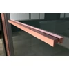 Imagina 2/5 - Firenze Cabină de duș Rose Gold 6mm 80cm