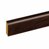 Imagina 1/3 - W-STEP plintă pentru pardoseală pentru pardoseală laminată, imitatie nuc, 2400x60x15 mm