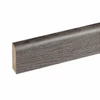 Imagina 1/3 - W-STEP || plintă pentru pardoseală pentru pardoseală laminată, imitatie stejar alb, 2400x60x15 mm