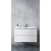 Imagina 1/5 - Catania White Dulap de baie cu lavoar 60cm