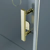 Imagina 4/4 - Madeira || Gold 80 ușă de duș care se deschide, 190cm, 6mm