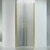 Imagina 1/4 - Westy || Gold 80 ușă de duș batantă cu două canaturi, 195cm, 6mm