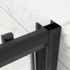 Imagina 2/5 - Elche || 120 Negru Ușă de duș, 190cm, 6mm
