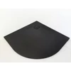 Imagina 2/5 - Cagliari Black 80x80x2,6 cm tăviță de duș semicirculară, SMC