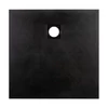 Imagina 3/11 - Cagliari || Black 80x80x2,6 cm Cădiță de duș pătrată, SMC, cu sifon inclus