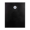 Imagina 4/12 - Cagliari || Black 80x100x2,6 cm Cădiță de duș pătrată, SMC, cu sifon inclus
