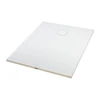 Imagina 1/11 - Cagliari || White 90x120x2,6 cm Cădiță de duș pătrată, SMC, cu sifon inclus