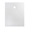 Imagina 3/11 - Cagliari || White 90x120x2,6 cm Cădiță de duș pătrată, SMC, cu sifon inclus