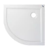 Imagina 3/10 - Coria 80x80x5 cm Cădiță de duș semicirculară, acril, cu sifon inclus