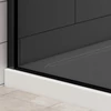 Imagina 4/5 - Walk-in || Black Perete de duș, cu sticlă fumurie 80, 200cm, 8mm