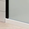 Imagina 4/5 - Walk-in Black Perete de duș, gravat cu acid, cu sticlă mată 50, 200cm, 8mm