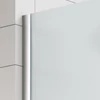 Imagina 3/5 - Walk-in || Chrome Perete de duș, gravat cu acid, cu sticlă mată 50, 200cm, 8mm