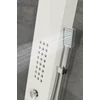 Imagina 12/14 - Alegre WHITE Panel duș, oțel inoxidabil