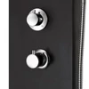Imagina 3/3 - Verona Black Panel duș, oțel inoxidabil, cu termostat, iluminat cu LED