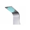 Imagina 2/2 - Verona || Silver Panel duș, oțel inoxidabil, cu termostat, iluminat cu LED