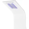 Imagina 1/4 - Verona White Panel de duș, oțel inoxidabil