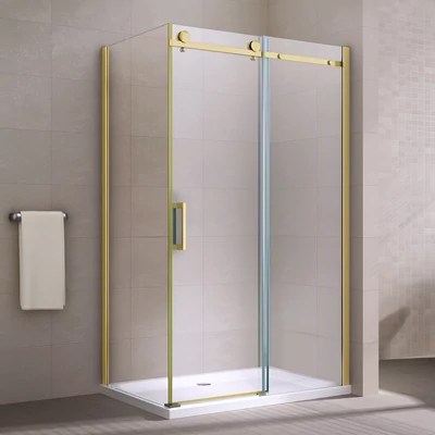 Milano || Duo Gold Cabină de duș 80x120, 195cm, 8mm