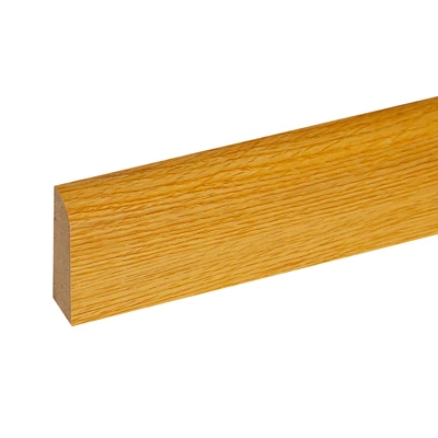 W-STEP plintă pentru pardoseală pentru pardoseală laminată, imitatie stejar, 2400x60x15 mm