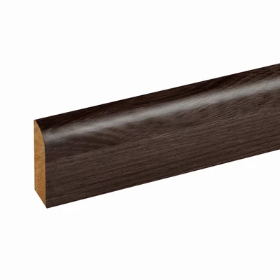 W-STEP || plintă pentru pardoseală pentru pardoseală laminată, imitatie stejar închis, 2400x60x15 mm