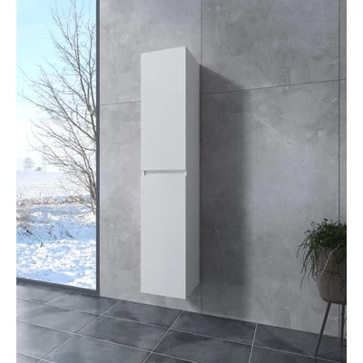 Burgundia || White dulap de baie