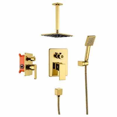 Oslo || Gold Set de duș încastrat