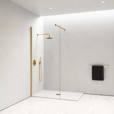 Walk-in Perete duș 80, 200cm, 8mm