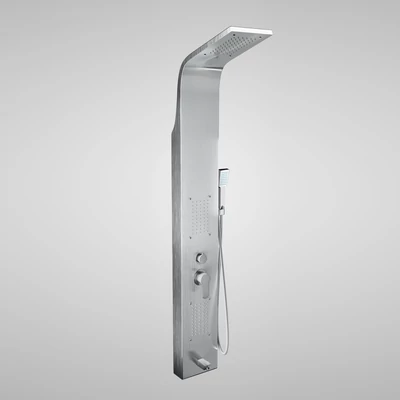 Merin Silver Panel de duș, oțel inoxidabil