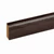 W-STEP plintă pentru pardoseală pentru pardoseală laminată, imitatie stejar închis, 2400x60x15 mm