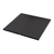 Cagliari || Black 90x90x2,6 cm Cădiță de duș pătrată, SMC, cu sifon inclus