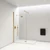 Walk-in Perete duș 80, 200cm, 8mm