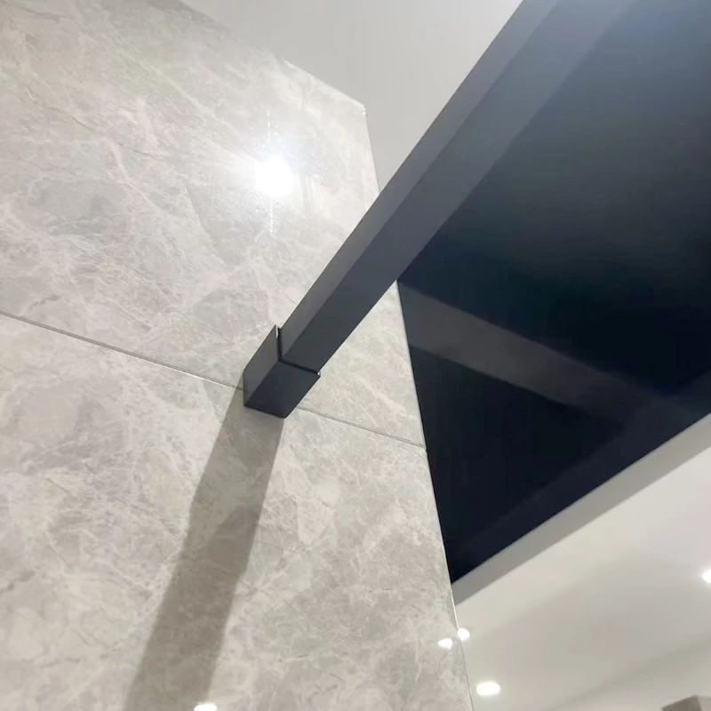 Rochelle Black Suport pentru prosop și săpun 80 cm