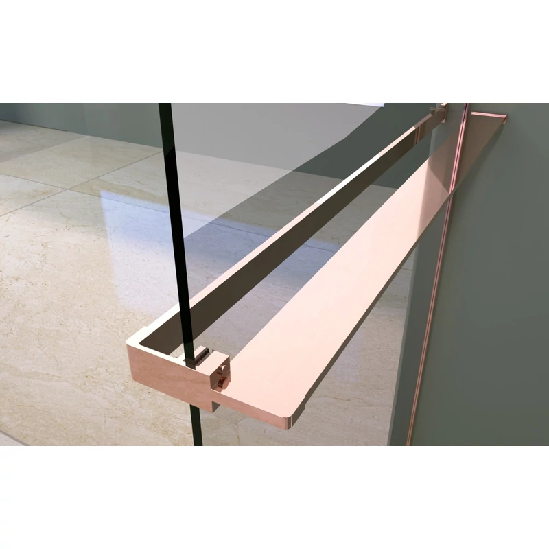 Rochelle Rose Gold Suport pentru prosop și săpun 80 cm