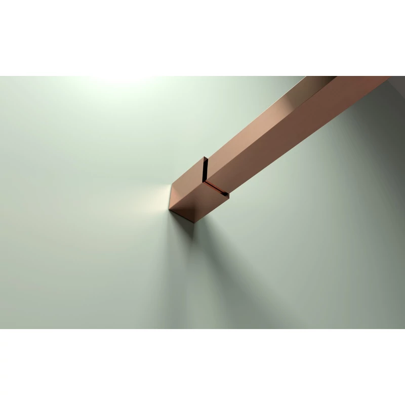 Rochelle Rose Gold Suport pentru prosop și săpun 80 cm