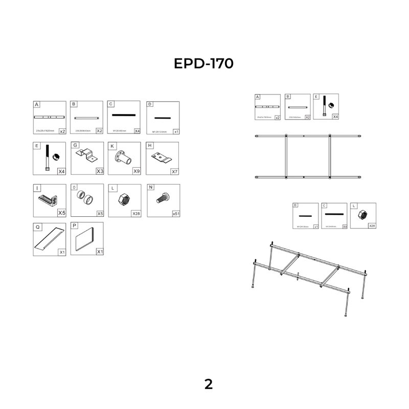 Peru Căzi de baie rectangulare 170x70 cm