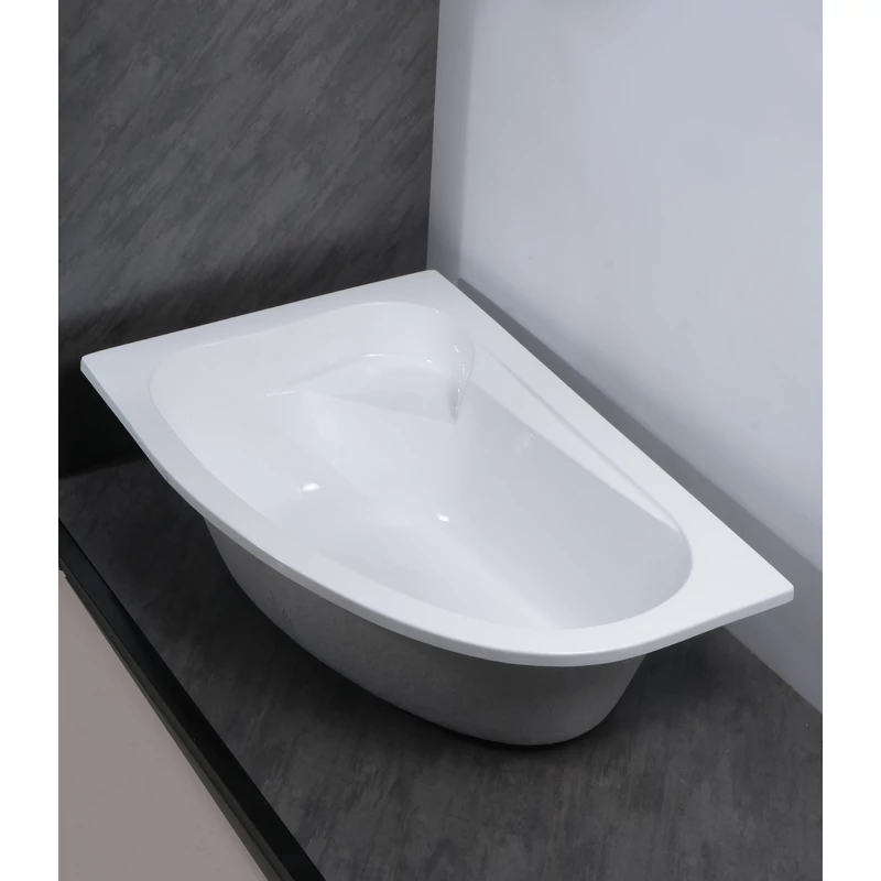 Nizza Căzi de baie pe colț asimetrice L 150x100