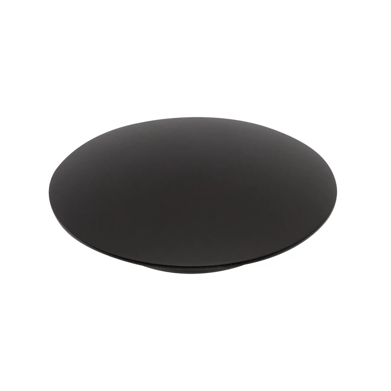 Set capac preaplin și scurgere din oțel pentru cadă freestanding, black