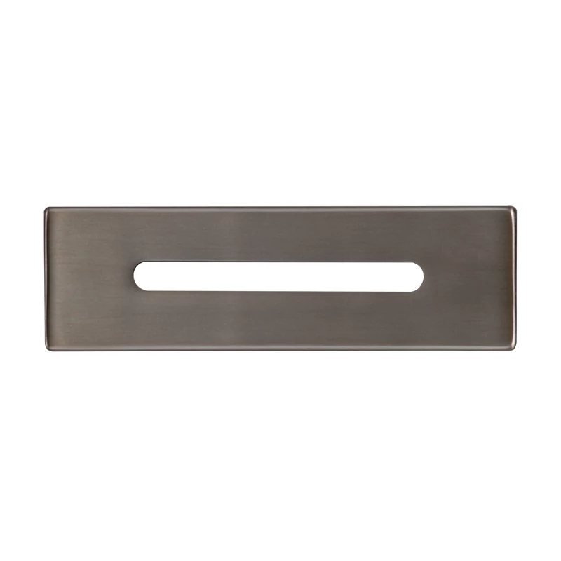 Set capac preaplin și scurgere din oțel pentru cadă freestanding, gun grey