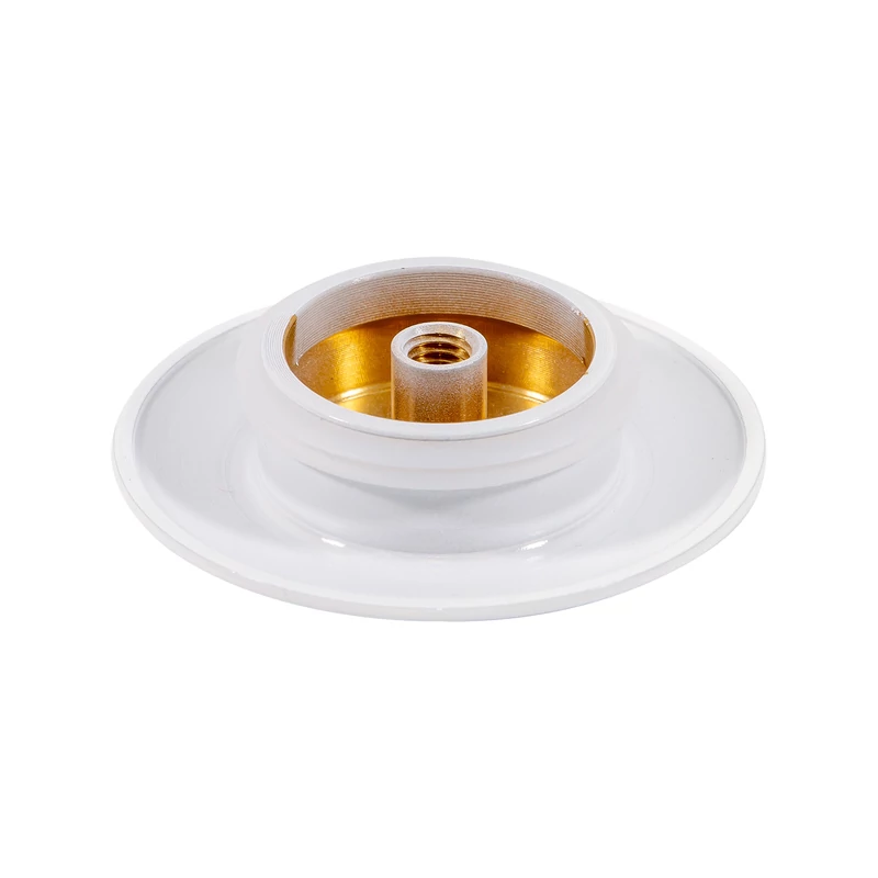 Set capac preaplin și scurgere din oțel pentru cadă freestanding, white