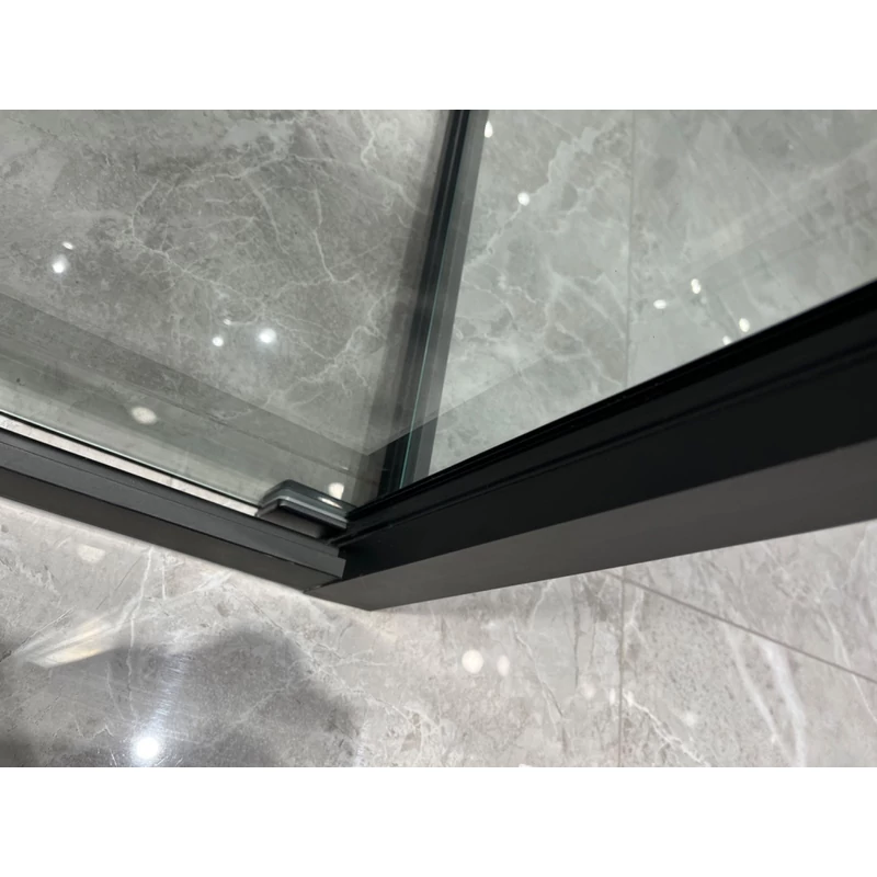 Firenze Cabină de duș Black 6mm 70cm