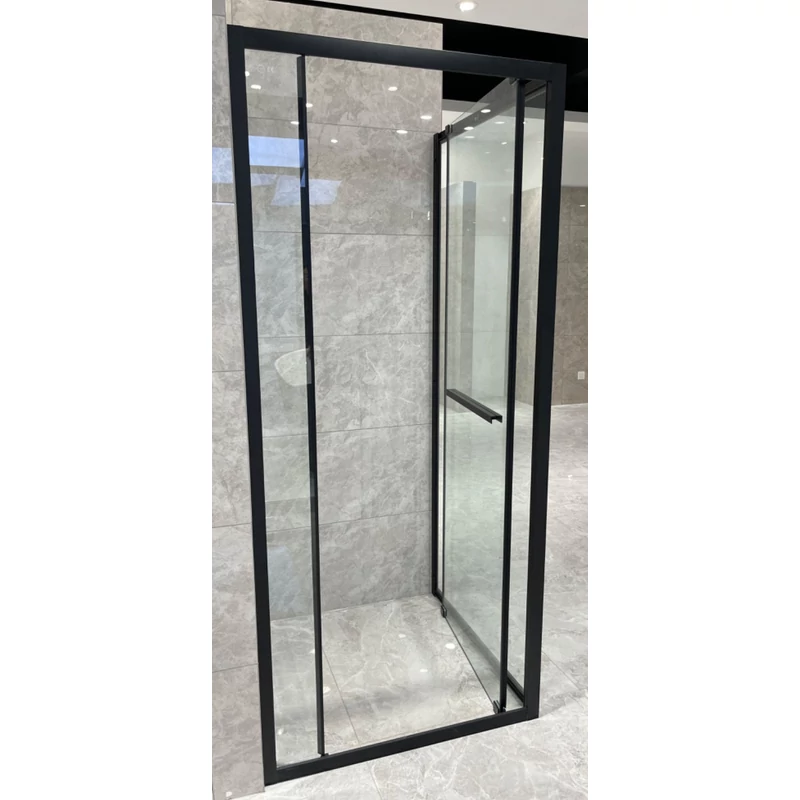 Firenze Cabină de duș Black 6mm 70cm