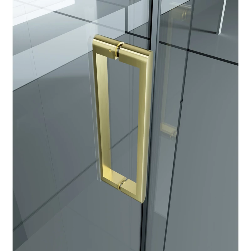 Milano Duo Gold Cabină de duș 100x100, 195cm, 8mm